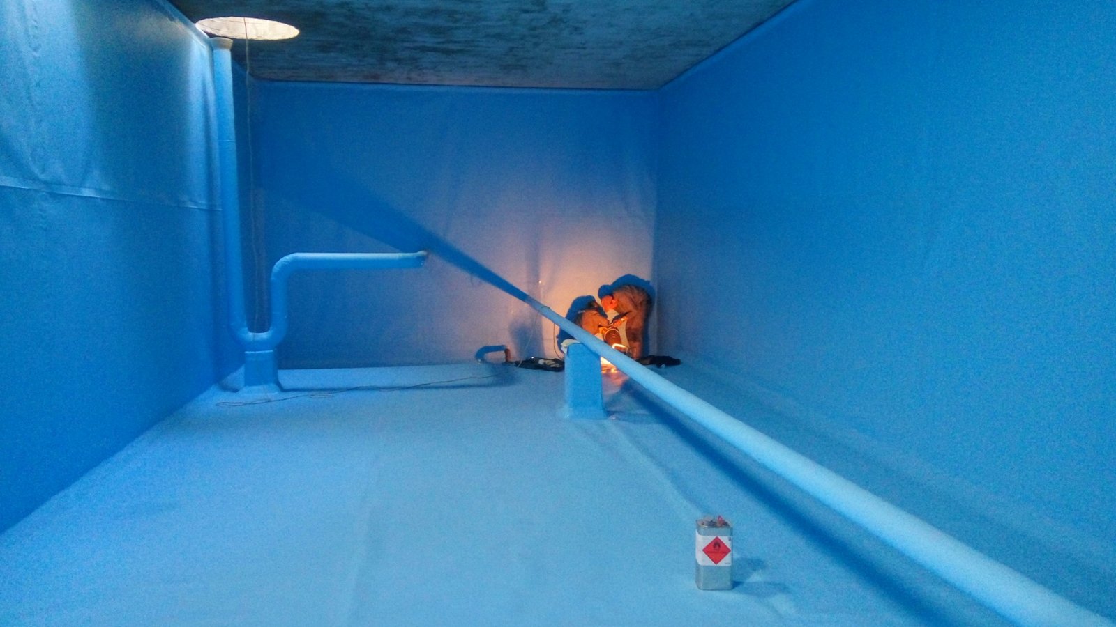 عزل الخزانات الارضية