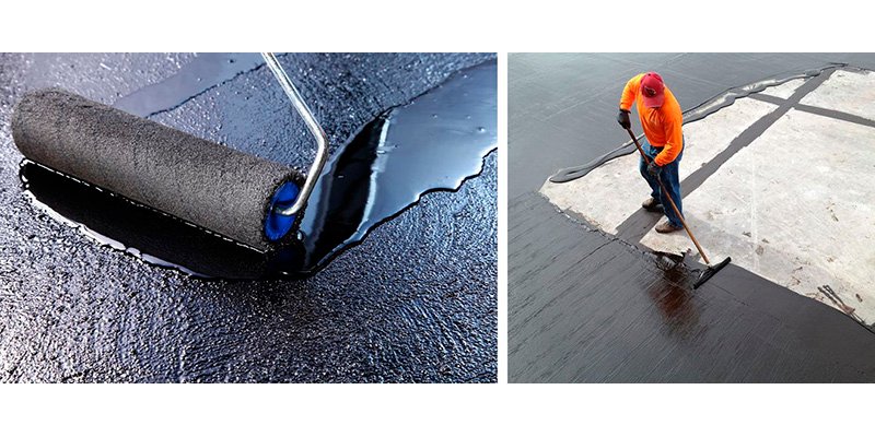 العازل المطاطي للاسطح